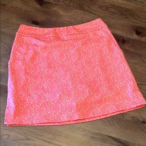 Vineyard Vines Small Golf skort. Pink/Orange floral. Small